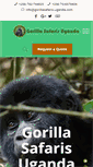 Mobile Screenshot of gorillasafaris-uganda.com